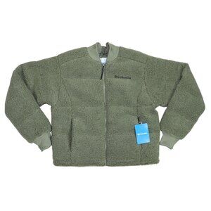 Columbia Puffect Full Zip Insulated Faux Sherpa Fleece Women's Jacket NWT $190